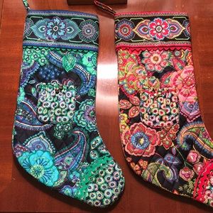 🎅🏻Vera bradley Christmas stockings 🎄